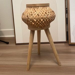 Bohemian style plant stand